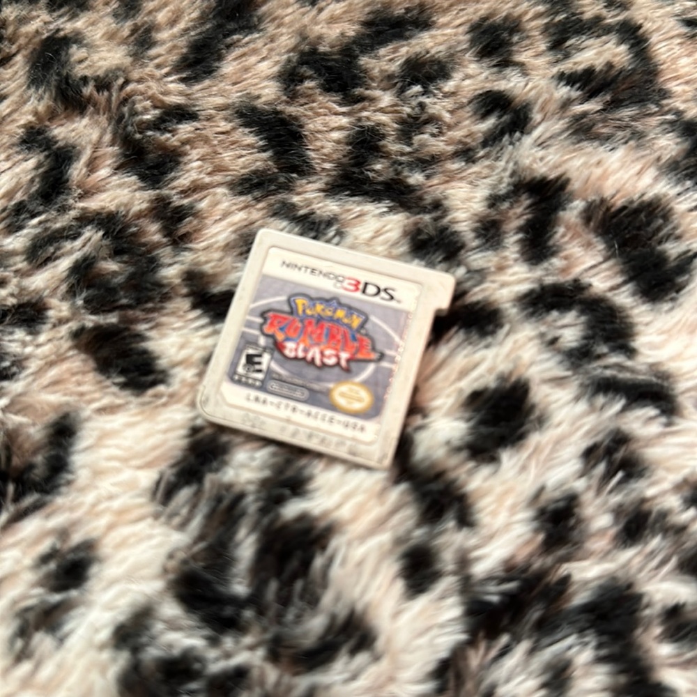 Pokémon Rumble Blast 3DS game